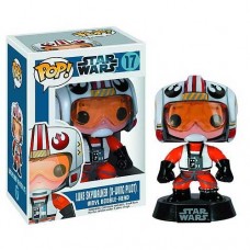 Damaged Box Funko Pop! Star Wars 17 Luke Skywalker K-Wing Pilot Vinyl Action Figure Bobble Head FU2594